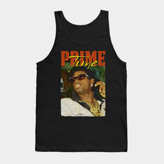 Vintage Deion Prime Time Tank Top by Marc Graphic